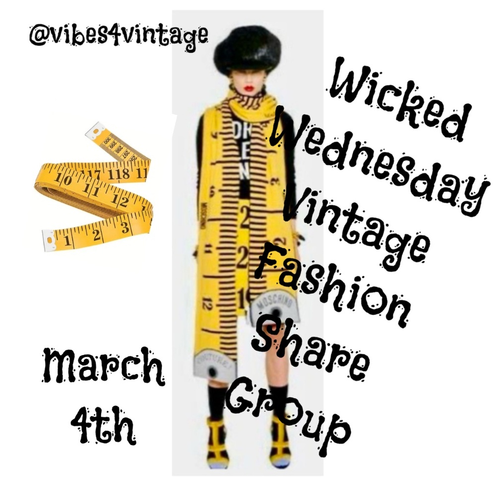 3/4 WICKED WEDNESDAY VINTAGE FASHION SHARE GROUP